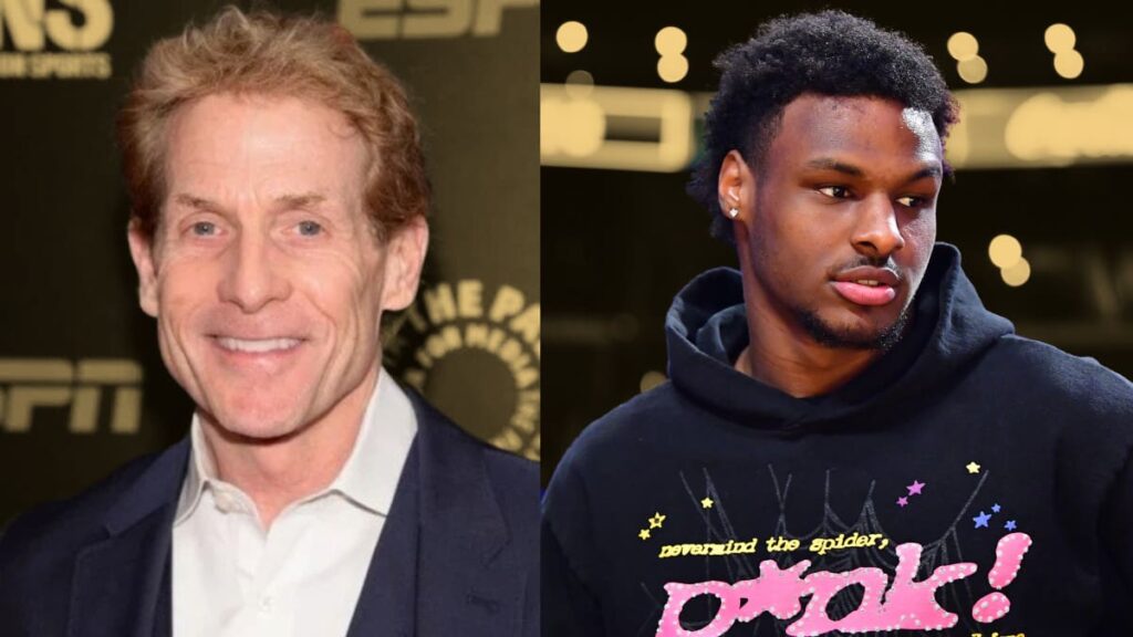 Skip Bayless's Comment About Bronny James